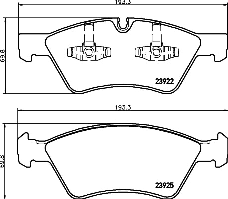 NF PARTS Jarrupala, levyjarru NF0012011